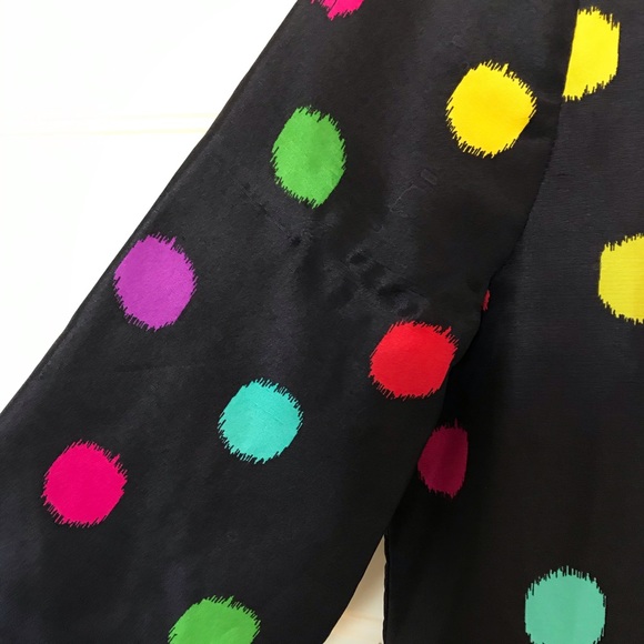 KATE SPADE Silk Belina Polka Dot Shift Dress 4 - Picture 14 of 16